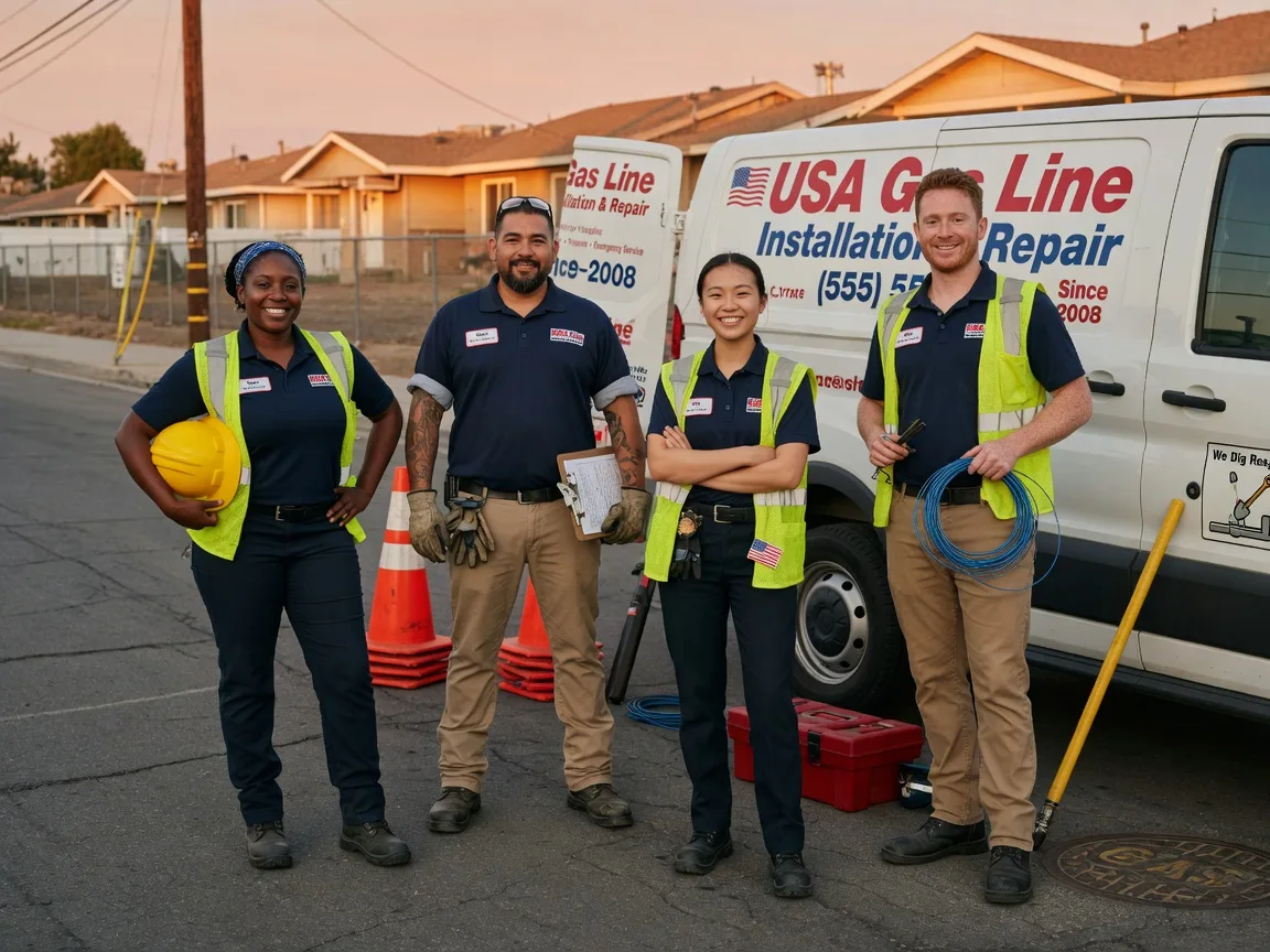 Gas Line Installation company in Nielsville, MN